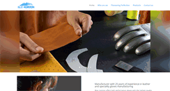 Desktop Screenshot of bluehorizongloves.com